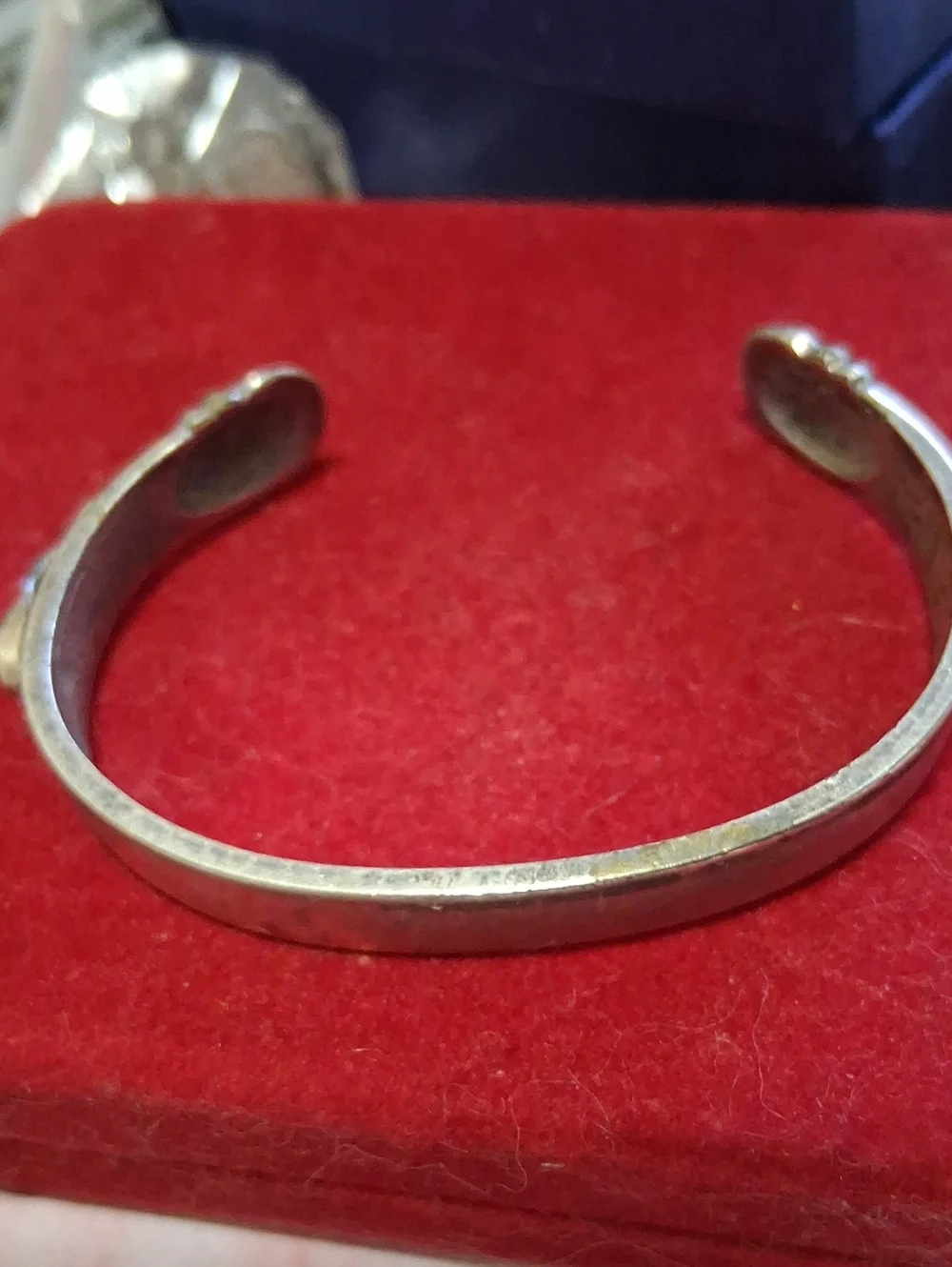 Silver-Tone Cuff Bracelet